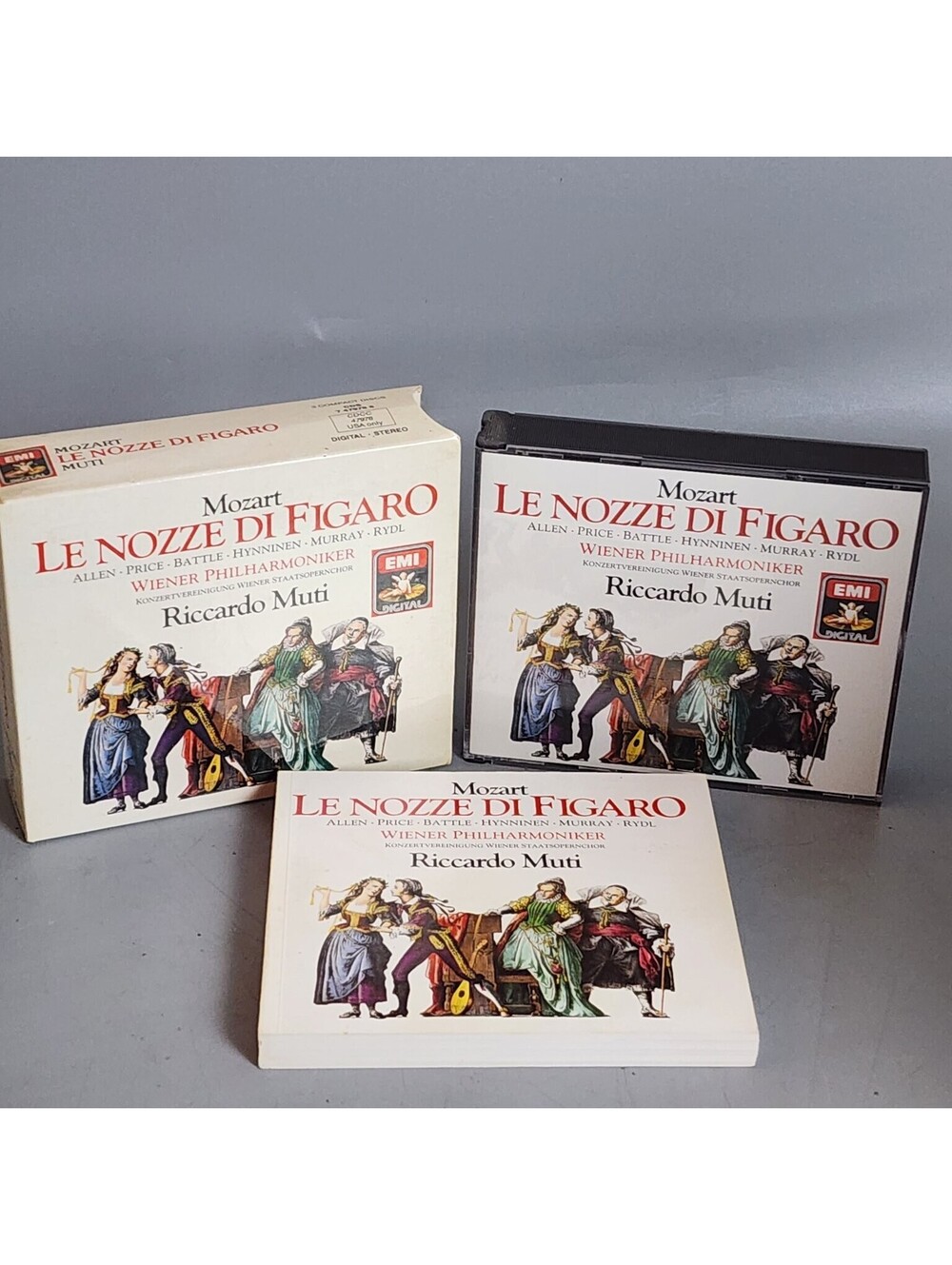 Mozart: Le Nozze di Figaro 3-CD Set - Riccardo Muti, Wiener Philharmoniker EMI